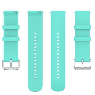 Ремінець Deexe Silicone Band для годинників з шириною кріплення 20мм - Baby Blue