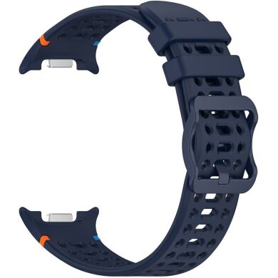 Ремешок Reframe Holes Design для Samsung Galaxy Watch 8 (40/44mm) / 8 Classic - Midnight Blue