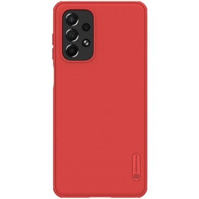 Пластиковый чехол NILLKIN Frosted Shield для Samsung Galaxy A73 (A736) - Red