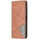 Чехол UniCase Geometric Pattern для Samsung Galaxy A22 5G (A226) - Coffee. Фото 3 из 9