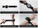Ремешок AULUMU CS03 Titanium Mag Buckle Quick-Release Band для Samsung Galaxy Watch Ultra 2 / Ultra / Ultra (2025) - Black. Фото 12 из 12