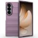 Силиконовый (TPU) чехол Deexe Terra Case (FF) для Samsung Galaxy Fold 8 Ultra - Light Purple. Фото 2 из 6