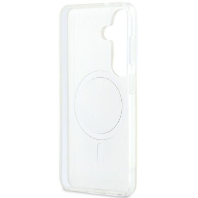 Защитный чехол Karl Lagerfeld IML Karl&Choupette MagSafe для Samsung Galaxy S26 (KLHMS26S6HKCBHH) - Clear