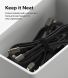 Кабель Ringke 90 Degree Type-C to Type-C 240W (5A, 1m) 8800293851479 - Black