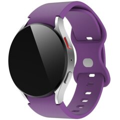 Ремешок Deexe Color Strap для часов с шириной крепления 20мм - Purple