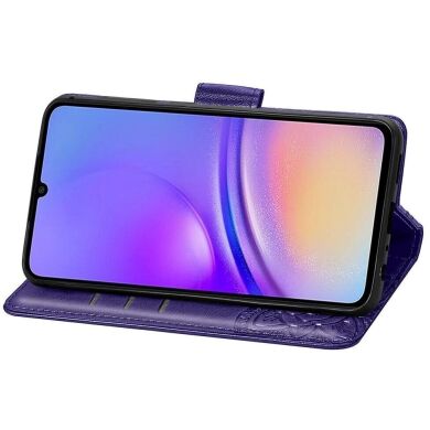 Чохол UniCase Butterfly Pattern для Samsung Galaxy A05 (A055) - Dark Purple