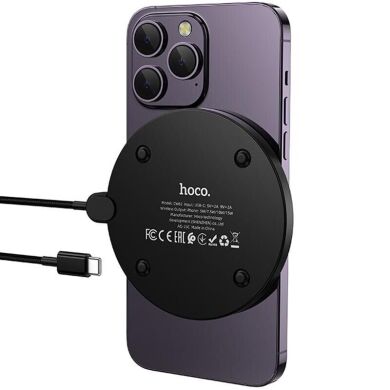 Беспроводное зарядное устройство Hoco CW62 (15W) - Black
