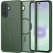 Защитный чехол Tech-Protect Magmat MagSafe для Samsung Galaxy A37 (A376) / A36 (A366) / A56 (A566) - Matte Green. Фото 1 из 7