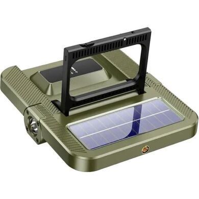 Світлодіодна лампа Hoco DL22 Solar Powered (5000mAh) - Green