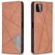 Чехол UniCase Geometric Pattern для Samsung Galaxy A22 5G (A226) - Coffee. Фото 2 из 9