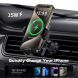Автомобильный держатель с функцией беспроводной зарядки WIWU CH-321 Almighty Series (15W) - Black. Фото 5 из 8