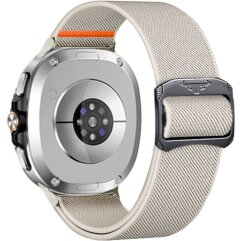 Ремешок Deexe Orbit Flex для Samsung Galaxy Watch 8 (40/44mm) / 8 Classic - Starlight