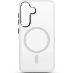 Захисний чохол ArmorStandart Unit MagSafe для Samsung Galaxy S25 (S931) - Matte Clear Silver