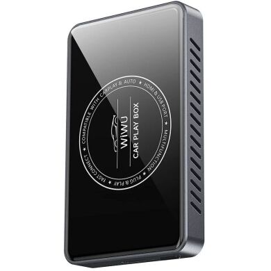 Бездротовий автомобільний адаптер WIWU Wi-CP004 Play Box Car Wireless CarPlay (iOS + Android) - Black