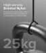 Кабель Ringke 90 Degree Type-C to Type-C 240W (5A, 1m) 8800293851479 - Black