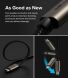 Кабель Ringke 90 Degree Type-C to Type-C 240W (5A, 1m) 8800293851479 - Black