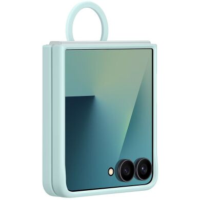 Захисний чохол Ring Case (Silicone) для Samsung Galaxy Flip 7 (EF-PF766TMEGUA) - Mint