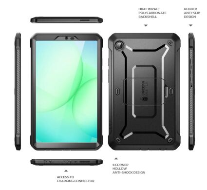 Захисний чохол Supcase Unicorn Beetle Pro Full-Body Case для Samsung Galaxy Tab A11 (X130/135) 843439160477 - Black