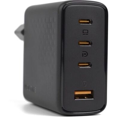 Сетевое зарядное устройство Voltme Revo 100 Pro PD100W (3Type-C + USB) - Black