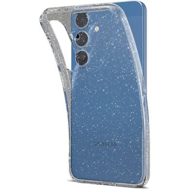 Защитный чехол Spigen (SGP) Liquid Crystal Glitter для Samsung Galaxy S25 Plus (S936) ACS08976 - Crystal Quartz