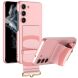 Защитный чехол GKK Leather Strap Cover для Samsung Galaxy S23 Plus (S916) - Pink. Фото 1 из 7
