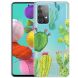 Силиконовый (TPU) чехол Deexe Pretty Glossy для Samsung Galaxy A13 (А135) - Cactus. Фото 1 из 3