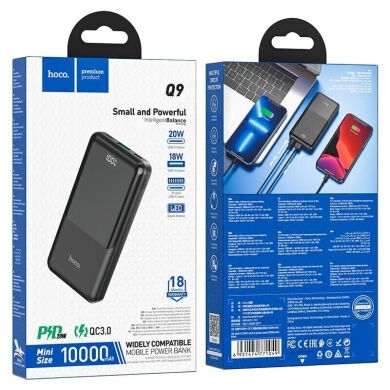 Внешний аккумулятор Hoco Q9 PD20W+QC3.0 (10000mAh) - Black