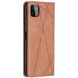 Чохол UniCase Geometric Pattern для Samsung Galaxy A22 5G (A226) - Coffee