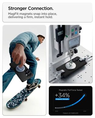 Защитный чехол Spigen Liquid Air (MagFit) для Samsung Galaxy S26 Ultra (S948) ACS10676 - Abyss Green