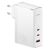 Мережевий зарядний пристрій Baseus GaN5 Pro Fast Charger 2C+U (140W) + кабель Type-C to Type-C (240W, 1m) CCGP100202 - White