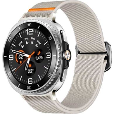 Ремешок Deexe Orbit Flex для Samsung Galaxy Watch 8 (40/44mm) / 8 Classic - Starlight