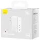 Мережевий зарядний пристрій Baseus GaN5 Pro Fast Charger 2C+U (140W) + кабель Type-C to Type-C (240W, 1m) CCGP100202 - White