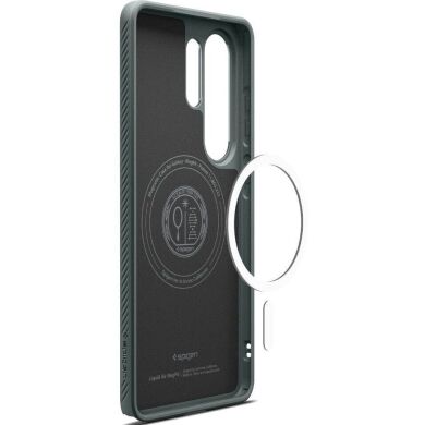 Защитный чехол Spigen Liquid Air (MagFit) для Samsung Galaxy S26 Ultra (S948) ACS10676 - Abyss Green