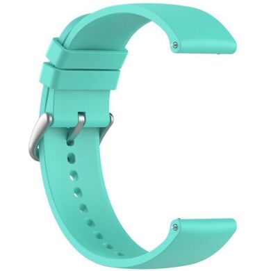 Ремешок Deexe Silicone Band для часов с шириной крепления 20мм - Baby Blue