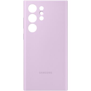 Захисний чохол Silicone Case для Samsung Galaxy S23 Ultra (S918) EF-PS918TVEGRU - Lilac