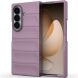 Силиконовый (TPU) чехол Deexe Terra Case (FF) для Samsung Galaxy Fold 8 Ultra - Light Purple. Фото 3 из 6