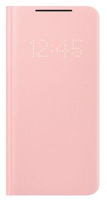 Чохол-книжка Smart LED View Cover для Samsung Galaxy S21 (G991) EF-NG991PPEGRU - Pink