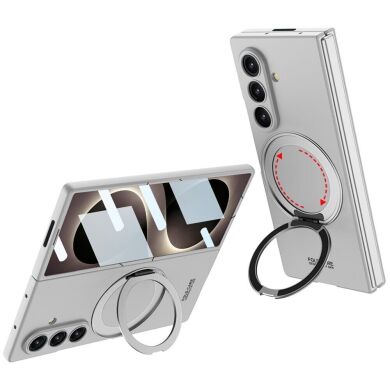 Защитный чехол GKK UltraThin Stand для Samsung Galaxy Fold 8 Ultra - Silver