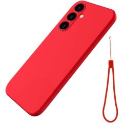 Захисний чохол Deexe Silicone Case для Samsung Galaxy A25 (A256) - Red