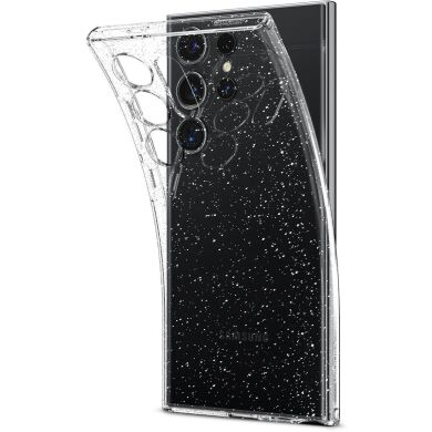 Защитный чехол Spigen (SGP) Liquid Crystal Glitter для Samsung Galaxy S24 Ultra (S928) - Crystal Quartz
