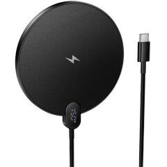 Бездротовий зарядний пристрій Hoco CW62 (15W) - Black