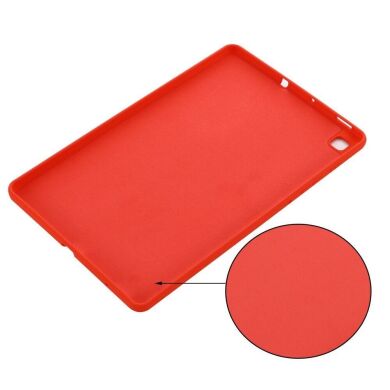 Захисний чохол Deexe Silicone Shell для Samsung Galaxy Tab S6 lite / S6 Lite (2022/2024) - Red