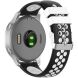 Ремешок Deexe Dot Color для часов с шириной крепления 18 мм - Black / White. Фото 1 из 8