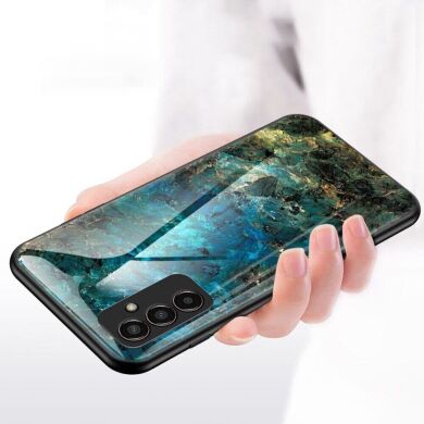 Защитный чехол Deexe Gradient Pattern для Samsung Galaxy M13 (M135) - Emerald