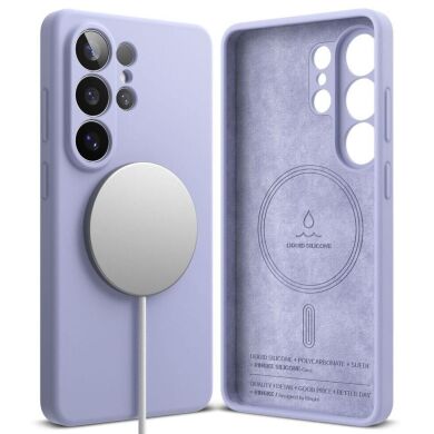 Захисний чохол Ringke Silicone Magnetic для Samsung Galaxy S26 Ultra (S948) 8800328814721 - Lavender