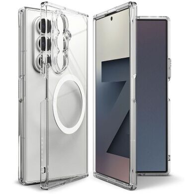 Защитный чехол Ringke Fusion Magnetic (FF) для Samsung Galaxy Fold 7 - Clear