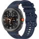 Ремешок Reframe Holes Design для Samsung Galaxy Watch 8 (40/44mm) / 8 Classic - Midnight Blue. Фото 2 из 7