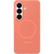 Оригинальный силиконовый чехол Silicone Magnet для Samsung Galaxy S26 (S942) EF-ES942COEGWW - Coralred. Фото 1 из 5