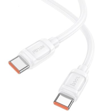 Кабель Hoco X115 Type-C to Type-C (240W, 1m) - White
