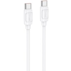 Кабель Hoco X115 Type-C to Type-C (240W, 1m) - White